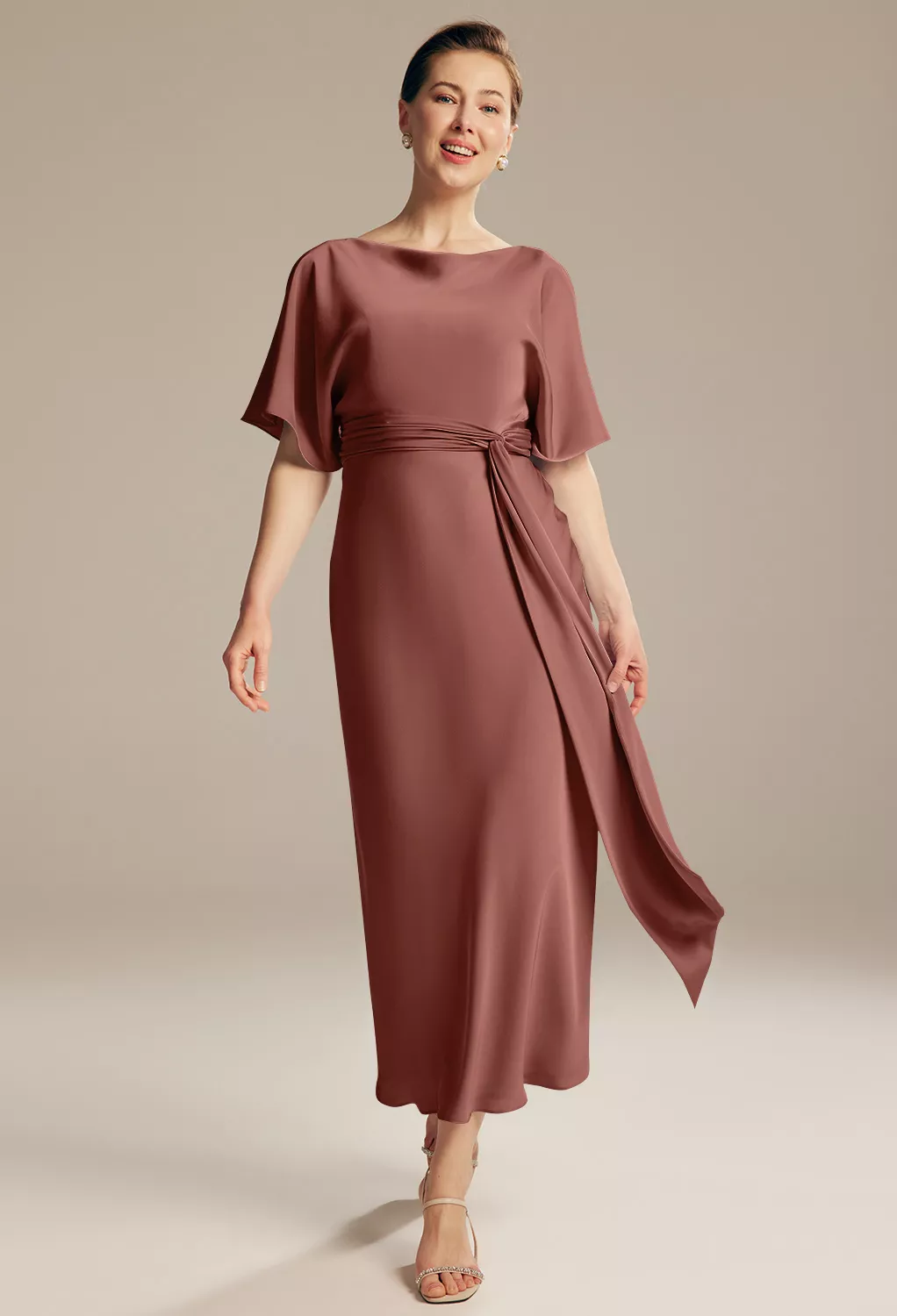 AW Romula Desert Rose  Mother of the Bride Dresses